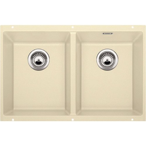 BLANCO Subline 350/350-U Zlewozmywak Silgranit z korkiem aut. jaśmin 516288 BLANCO Subline 350/350-U Zlewozmywak Silgranit z korkiem aut. jaśmin 516288