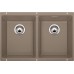 BLANCO Subline 350/350-U Zlewozmywak Silgranit z korkiem aut. tartufo 517432