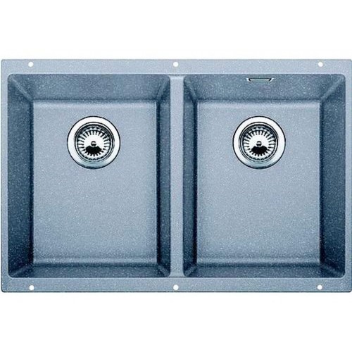 BLANCO Subline 350/350-U Silgranit bez kokra automatycznego, aluminium 518592 BLANCO Subline 350/350-U Silgranit bez kokra automatycznego, aluminium 518592