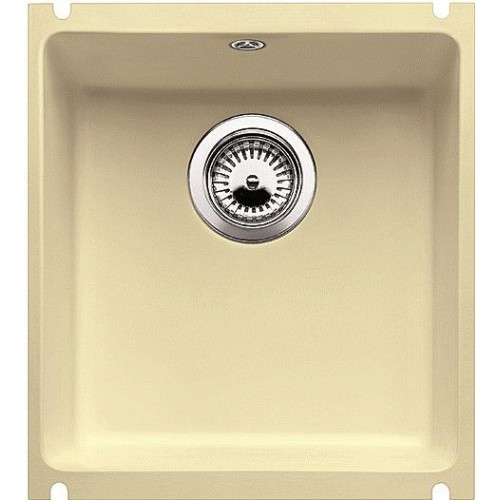 BLANCO SUBLINE 375-U zlewozmywak ceramiczny jaśmin z korkiem automatycznym 516040