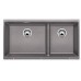 BLANCO Subline 480/320 U Silgranit®PuraDur®II Zlewozmywak alumetalik 519486