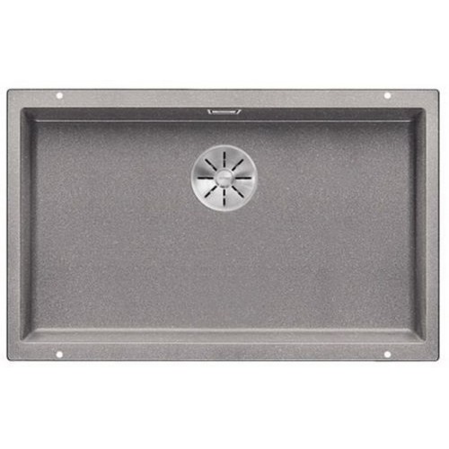 BLANCO Subline 700 U InFino zlewozmywak,SILGRANIT aluminium,bez sterowania odpływem 523444