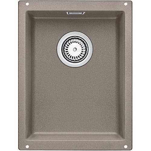 BLANCO SUBLINE 320-U Silgranit® zlewozmywak tartufo z korkiem automatycznym 517427
