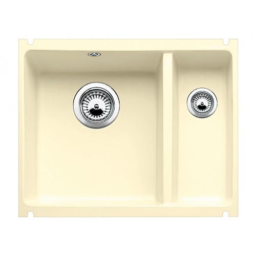 BLANCO SUBLINE 350/150 U zlewozmywak ceramiczny wanilia z korkiem automatycznym 514525