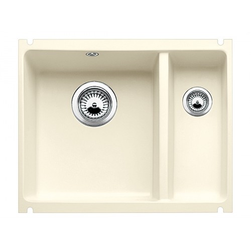 BLANCO SUBLINE 350/150 U zlewozmywak ceramiczny magnolia z korkiem automatycznym 519597