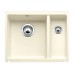 BLANCO SUBLINE 350/150 U zlewozmywak ceramiczny magnolia z korkiem automatycznym 519597