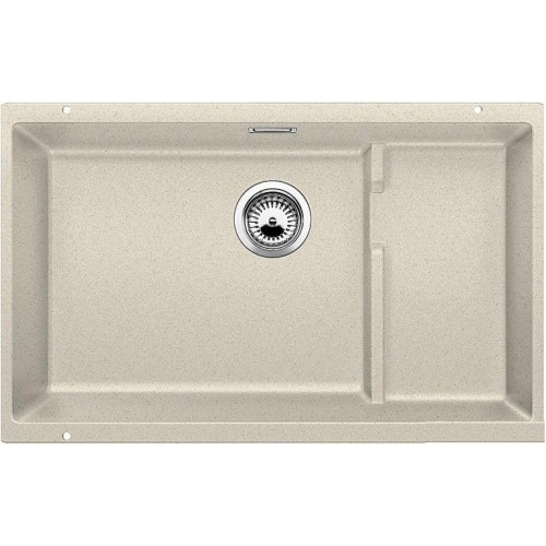 BLANCO SUBLINE 700-U LEVEL Silgranit® zlewozmywak piaskowy z korkiem aut. + koszyk 518387