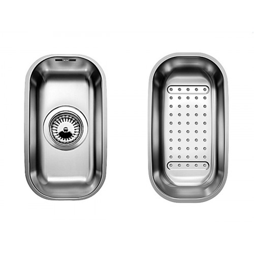 BLANCO Supra 160-U Zlewozmywak ze stali szlachetnej szczotkowanej z odsączarką 518196 BLANCO Supra 160-U Zlewozmywak ze stali szlachetnej szczotkowanej z odsączarką 518196