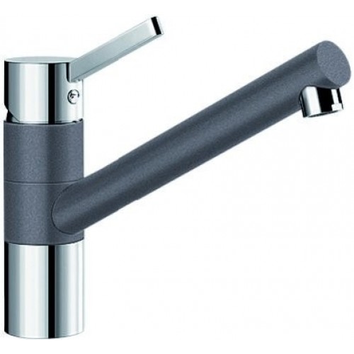 BLANCO TIVO bateria kuchenna szarość skały/chrom 518800