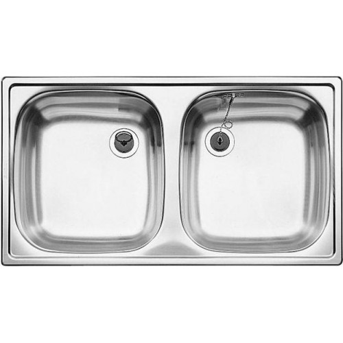 BLANCO Top ED 8 x 4 Zlewozmywak ze stali nierdzewnej 512033