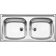 BLANCO Top EZ 8 x 4 zlewozmywak stalowy 500372