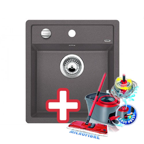 BLANCO DALAGO 45 Silgranit® zlewozmywak szarość skały 518846 BLANCO DALAGO 45 Silgranit® zlewozmywak szarość skały 518846