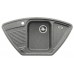 BLANCO VIVA 9 E Silgranit® zlewozmywak z korkiem aut. alumetalik 511695