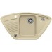 BLANCO VIVA 9 E Silgranit® zlewozmywak z korkiem aut. szampan 513908
