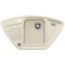 BLANCO VIVA 9 E Silgranit® zlewozmywak z korkiem aut. piasek 510251