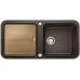 BLANCO Yova XL 6 S SILGRANIT® PuraDur® II Zlewozmywak kawowy 519592