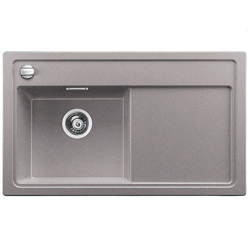 BLANCO ZENAR 45 S Silgranit® zlewozmywak alumetalik lewy z korkiem automatycznym 518469