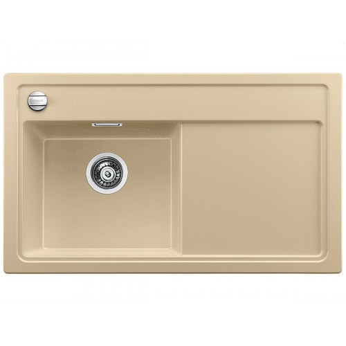 BLANCO ZENAR 45 S Silgranit® zlewozmywak szampan lewy z korkiem automatycznym 518473