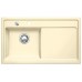 BLANCO ZENAR 45 S zlewozmywak ceramiczny wanilia z korkiem aut., lewy 517193