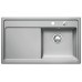 BLANCO ZENAR 45 S zlewozmywak ceramiczny szarość skały z korkiem aut., prawy 517198