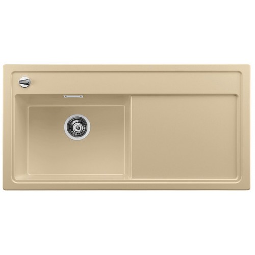 BLANCO ZENAR XL 6 S Silgranit® zlewozmywak szampan lewy z korkiem automatycznym 516955