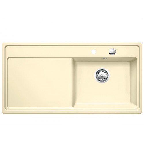 BLANCO ZENAR XL 6 S zlewozmywak ceramiczny wanilia z korkiem aut., prawy 517524