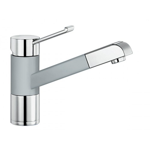 BLANCO Zenos-S Stylizowana na ceramikę bateria szarość aluminium/chrom 517830 BLANCO Zenos-S Stylizowana na ceramikę bateria szarość aluminium/chrom 517830