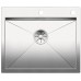 BLANCO ZEROX 550-IF/A Stal polerowana, korek auto., InFino, PushControl 521638