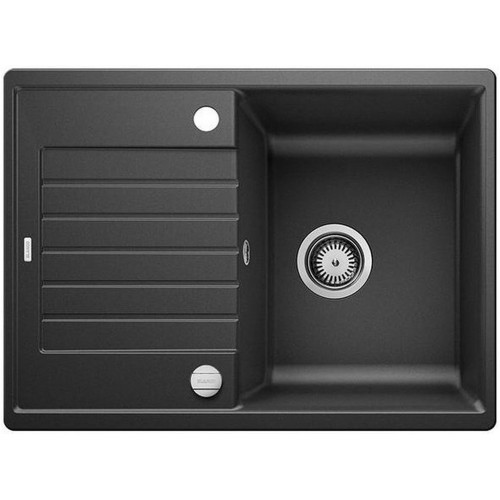 BLANCO ZIA 45 S Compact Silgranit PuraDur Antracyt, korek automatyczny 524711