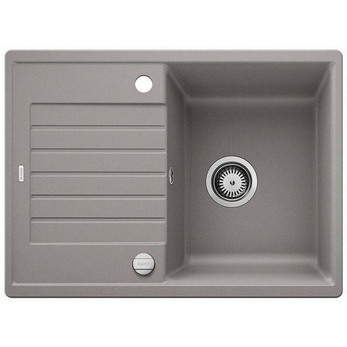 BLANCO ZIA 45 S Compact Silgranit PuraDur Alumetalik, korek automatyczny 524713 BLANCO ZIA 45 S Compact Silgranit PuraDur Alumetalik, korek automatyczny 524713