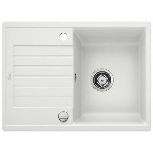 BLANCO ZIA 45 S Compact Silgranit PuraDur Biały, korek automatyczny 524715