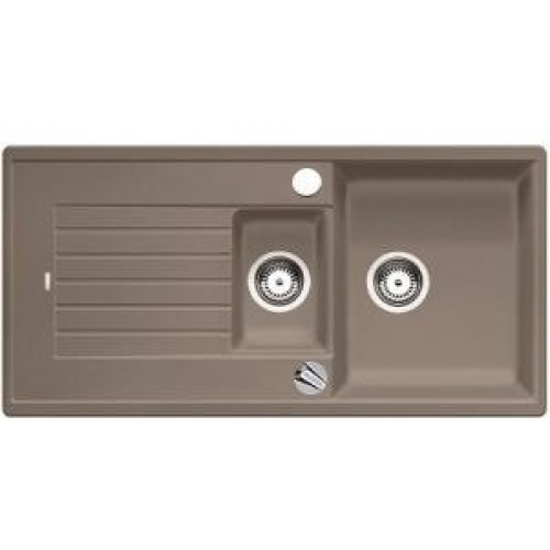 BLANCO Zia 6 S Silgranit Zlewozmywak z korkiem aut., tartufo 517418
