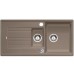BLANCO Zia 6 S Silgranit Zlewozmywak z korkiem aut., tartufo 517418