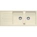 BLANCO ZIA 8 S Silgranit® zlewozmywak jaśmin z korkiem automatycznym 515588