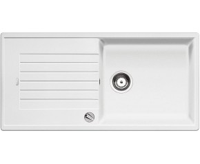 BLANCO Zia XL 6 S SILGRANIT® Zlewozmywak z korkiem automatycznym, biały 517561
