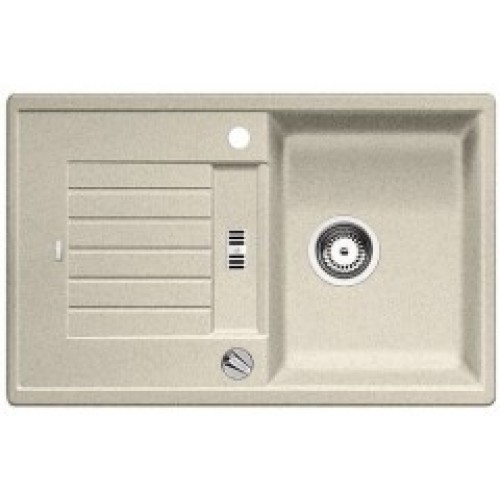 BLANCO ZIA 45 S Silgranit® zlewozmywak piasek z korkiem aut. 514721