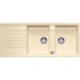 BLANCO ZIA 8 S Silgranit® zlewozmywak szampan z korkiem automatycznym 515589