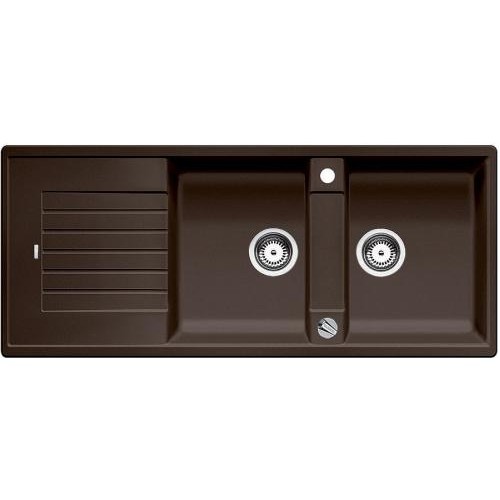 BLANCO ZIA 8 S Silgranit® zlewozmywak kawowy z korkiem automatycznym 515592