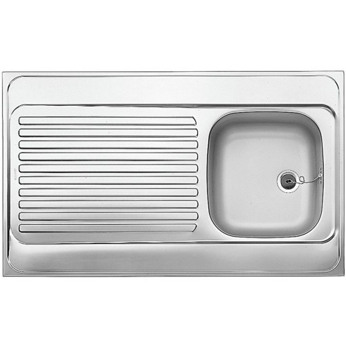 BLANCO R-ES 10x6 stal matowa zlewozmywak 222458