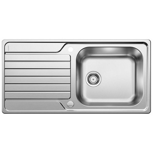 BLANCO DINAS XL 6 S Zlewozmywak Stal szczotkowana, odwracalny, korek auto. 524255