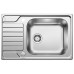 BLANCO DINAS XL 6 S Compact Zlewozmywak Stal szczotkowana, odwracalny, korek auto. 525120