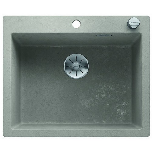 BLANCO PLEON 6 Silgranit PuraDur Beton, korek auto., InFino 52305