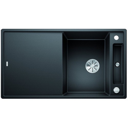 BLANCO AXIA III 5 S Zlewozmywak Silgranit PuraDur czarny korek auto., InFino, 525844 BLANCO AXIA III 5 S Zlewozmywak Silgranit PuraDur czarny korek auto., InFino, 525844