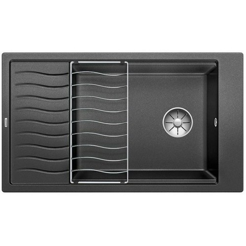 BLANCO Elon XL 8 S Silgranit PuraDur Czarny 525886