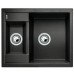 BLANCO Metra 6 Silgranit Puradur Zlewozmywak Czarny 525923
