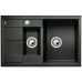 BLANCO METRA 6 S Compact Silgranit PuraDur Zlewozmywak czarny, korek.aut. 525925