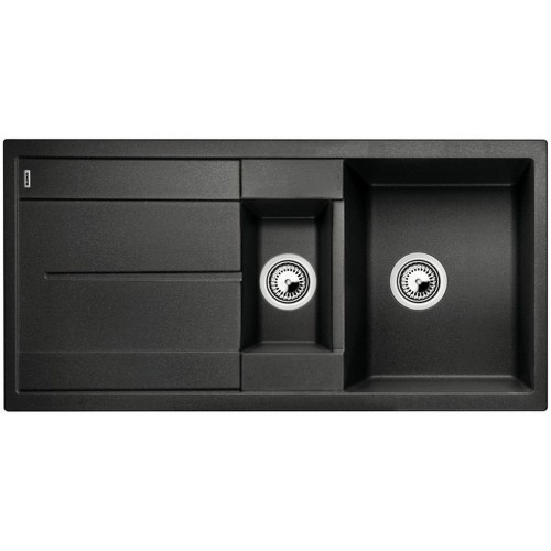 BLANCO METRA 6 S Silgranit PuraDur Zlewozmywak Czarny 525927
