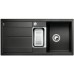 BLANCO METRA 6 S-F Silgranit PuraDur Zlewozmywak Czarny korek aut. 525929
