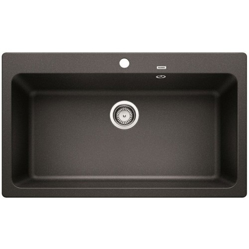 BLANCO NAYA XL 9 Silgranit PuraDur Czarny 525947