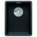 BLANCO SUBLINE 320-F Silgranit PuraDur Zlewozmywak Czarny, InFino 525982